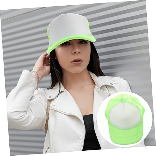 Miniatura 9 de EXCEART 20 gorras de béisbol a granel al aire libre para hombres, gorra para hombre, gorra de camionero de malla, sombrero de béisbol de bricolaje