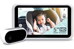 Tiny Traveler HD Baby Car Monitoring System: Safeguard Your Precious Little One on the Road