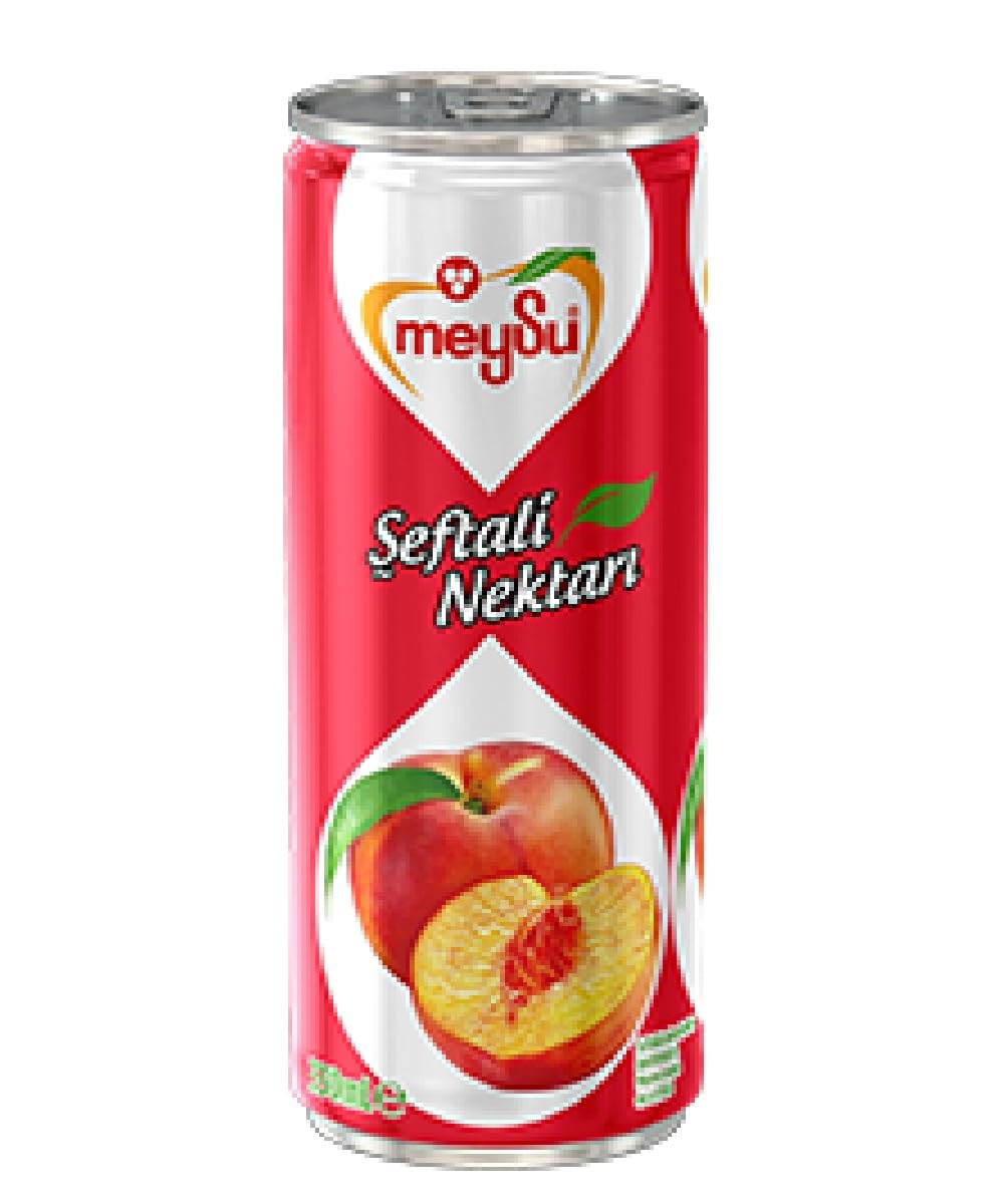 Meysu 330 Mililitre Teneke Şeftali Nektarı