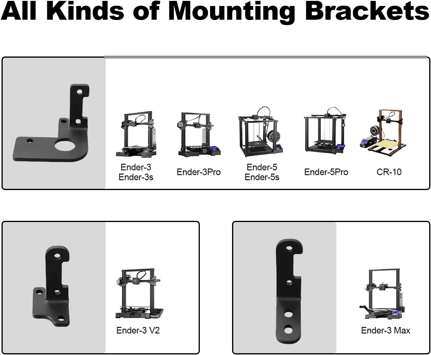 Creality CR Touch Auto Leveling Kit, Bed Leveling Sensor Kit for Creality Ender 3/ Ender 3 V2/ Ender 3 Pro/ Ender 3 Max/ Ender 5/ Ender 5 Pro/ CR 10 3D Printer with 32 Bit V4.2.2 / V4.2.7 Main Board