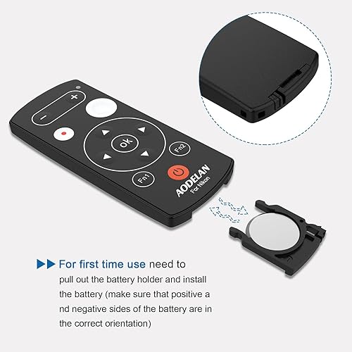 Miniatura 4 de Aodelan Liberación remota del obturador para Nikon COOLPIX P950 P1000 Z50 B600 A1000 Z30 Z6 II Z7 II Zfc Z fc, control remoto de la cámara reemplaza