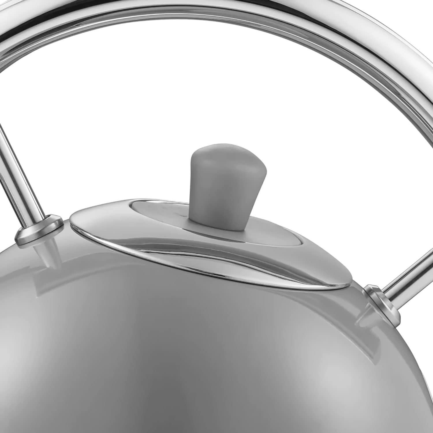 Swan Retro zestaw śniadaniowy czajnik na wodę 1,8 l, szeroka szczelinowa toster chleb 2 plasterki, cyfrowa kuchenka mikrofalowa 20 l, 6 poziomów mocy, timer, drzwi lustrzane, wzór vintage, szary,