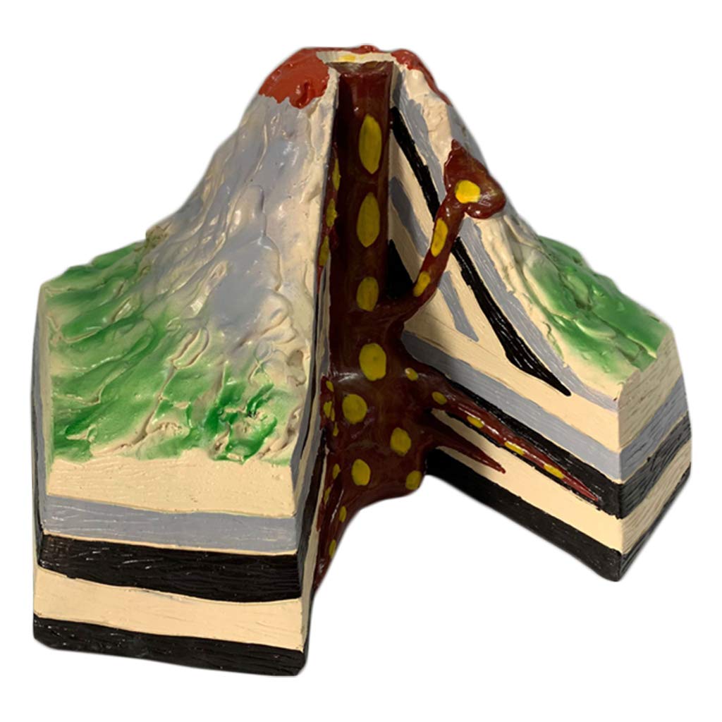 YXZQLOZ Volcanic Geography Teaching Model Integrated Geology & Geomorphology Demonstration for School Classrooms Enhance Learning with Hands-On Educational Tools
