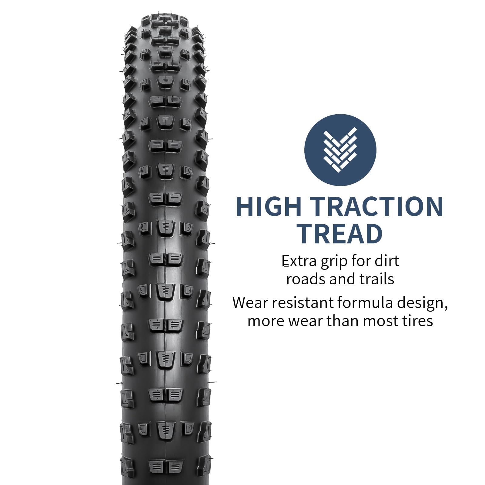 Bike Tyres Bike Tube 24x2 125 Bicycle Tube YUNSC 2-PCS 24 Bike Tires - Main Image