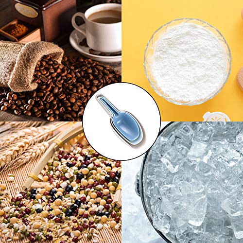 Kunststoff Eisschaufel Haushalts Mehlschaufel Popcornschaufel Abwiegeschaufel für Küchen, Bars, Buffets, Partys, Getreide, 3 Stück