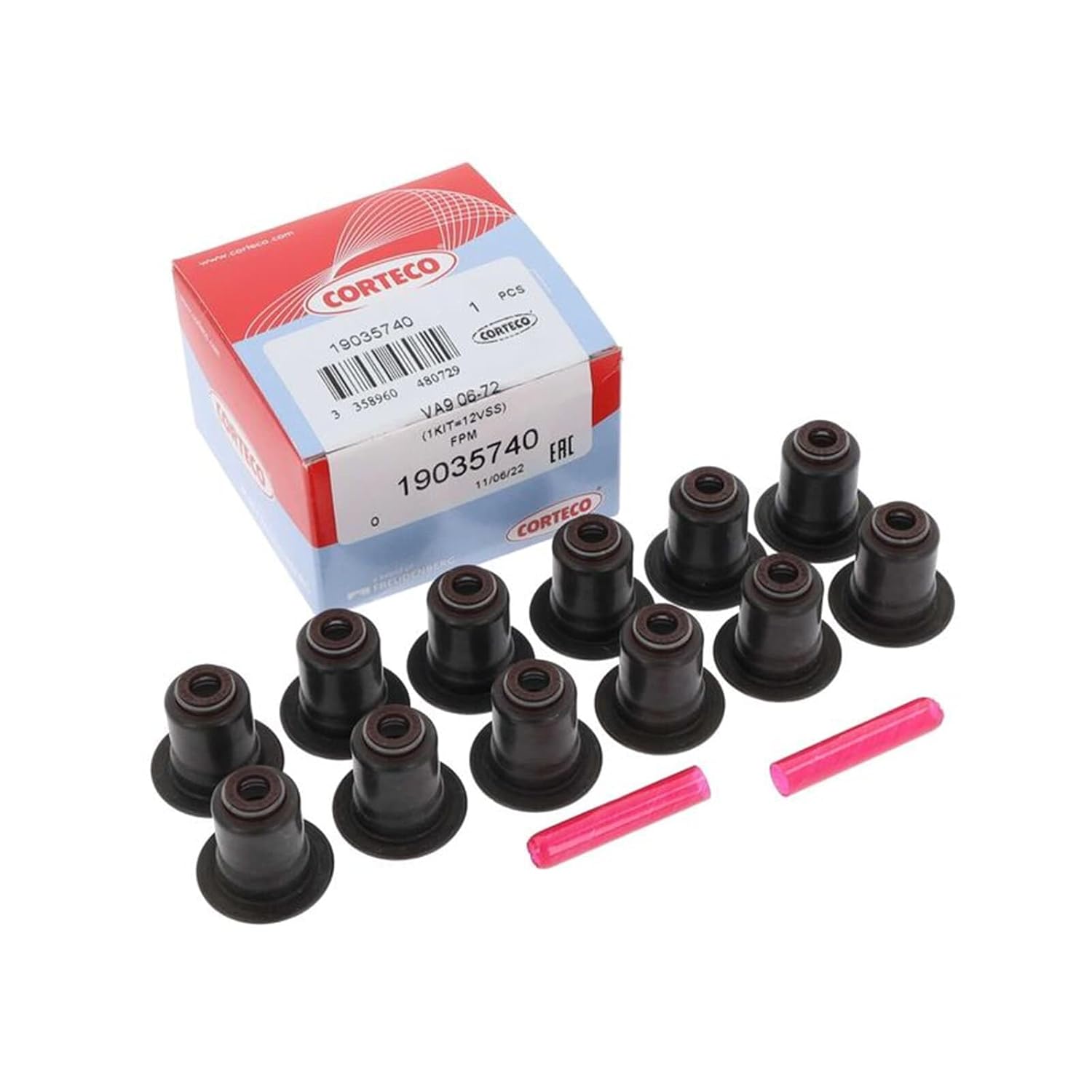 Corteco 19035740 Gasket Set, Valve Stem