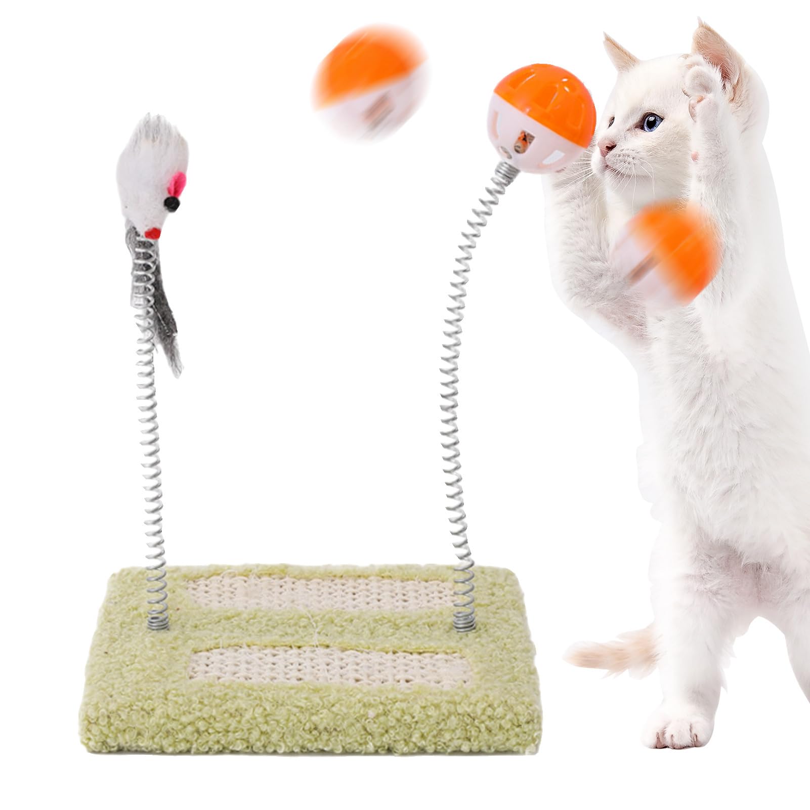 Krabmat Krabplank Kattenkrabber Kat Papier Krabpaal Kat Massief Hout Slijpen Klauw Board Anti-kras Katten Speelgoed Scratchers Voor Indoor Kat Training Kattenkrabmat Krabplank Kat