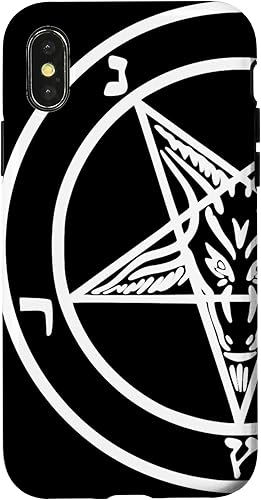 Miniatura 7 de Funda para iPhone 11 Pro Max Baphomet Sigil Cabeza de Cabra Oculta Spooky Goth Pagan Satanic