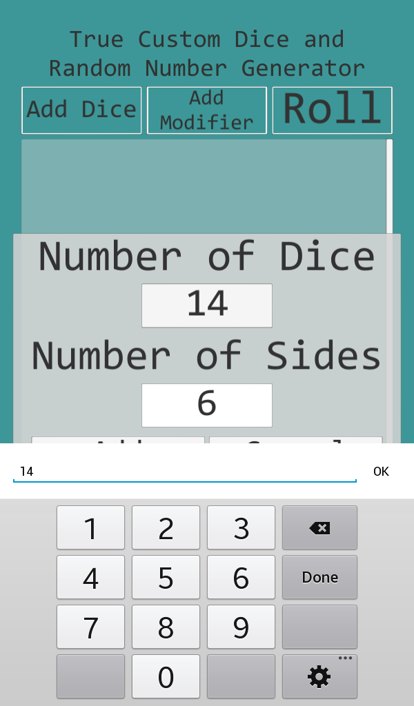 True Custom Dice App on the Amazon Appstore