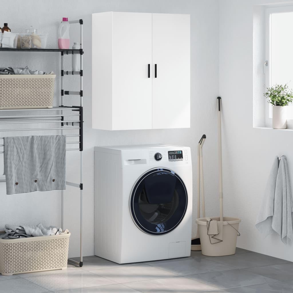 vidaXL Armario de Pared Blanco 69,5x34x90 cm