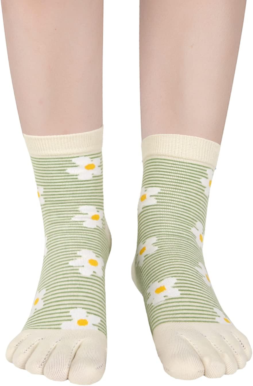Benefeet Sox Funny Toe Socks Ankle Women Five Finger Socks Girls Cute Toe Seperated Cotton Sock Running Athletic Sock - Image 8