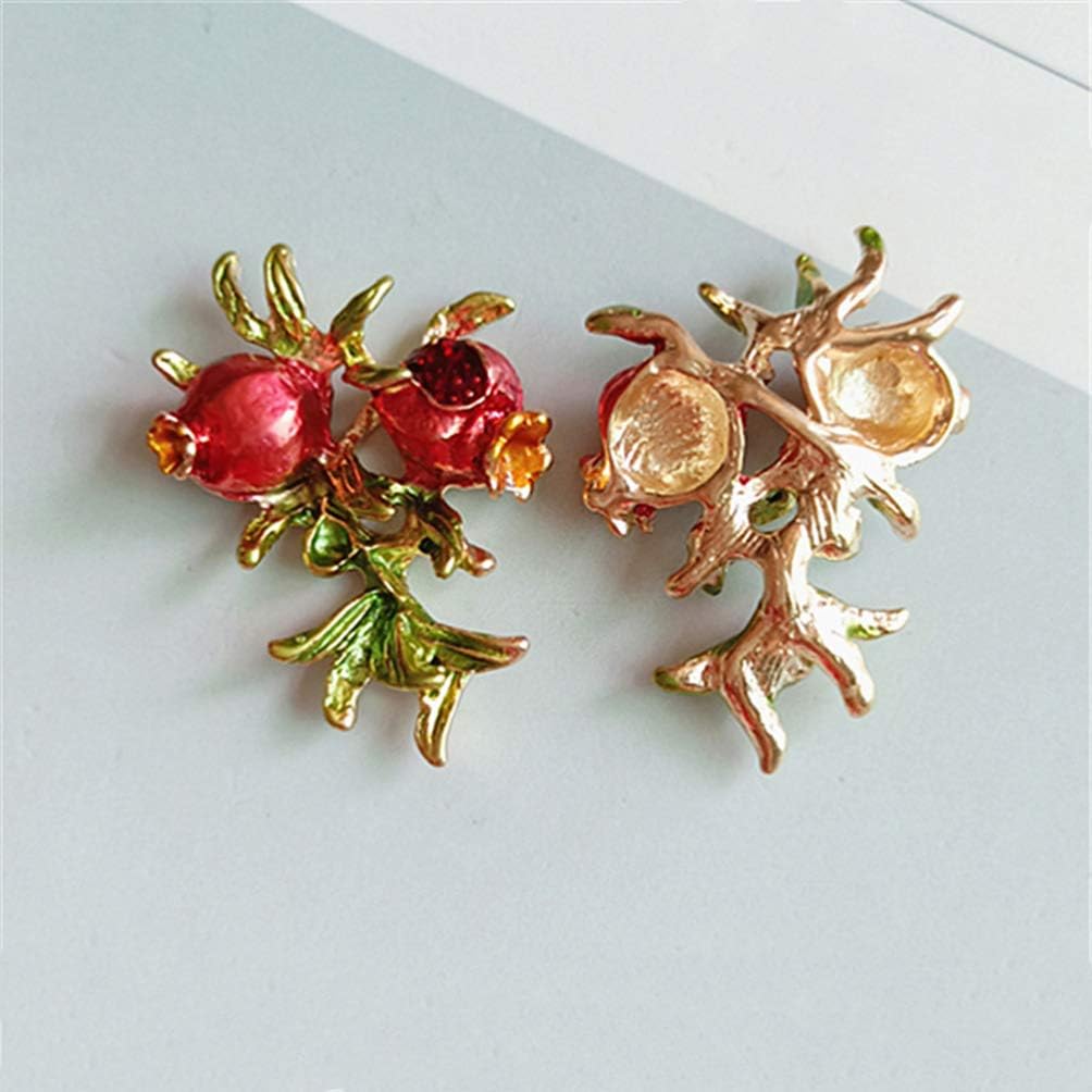 SUPVOX Pomegranate Hair Accessories Diy Headwear Charms Alloy Brooch Ornaments for Crafting Clothes Shoes Bags Decoration - Image 2