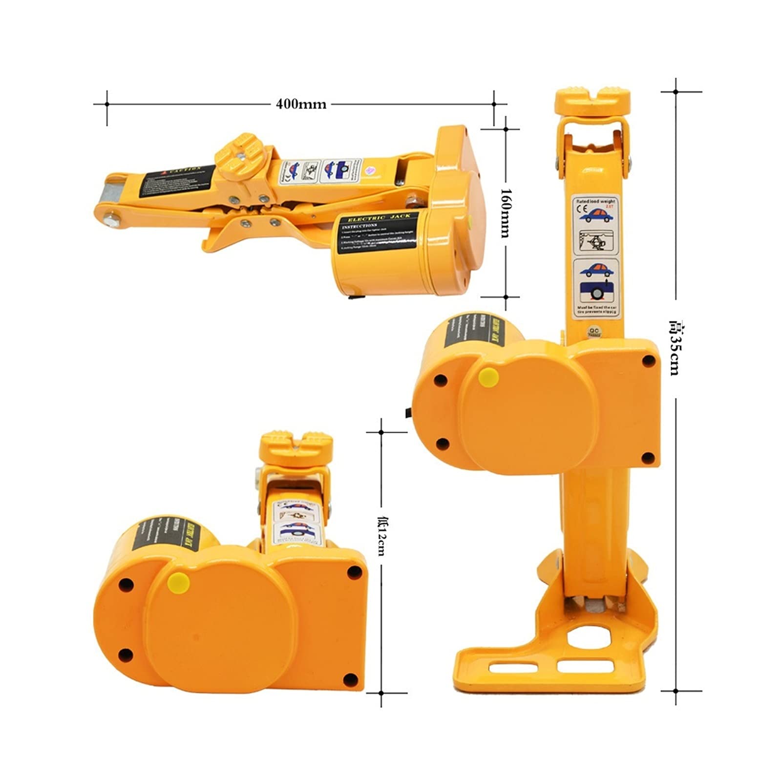 Podnośnik Przyczepy, 3T samochód elektryczny jack, samochodu, zestaw hydrauliczny, klucz