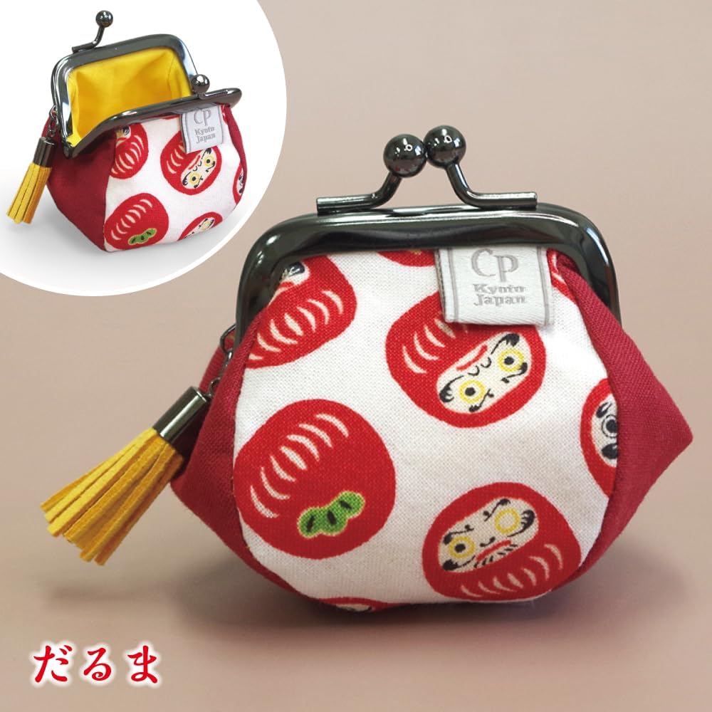 かちこでございます♪ Amazon | CP-Kyoto 日本製 がま口財布 だるま 小さい財布 小さい