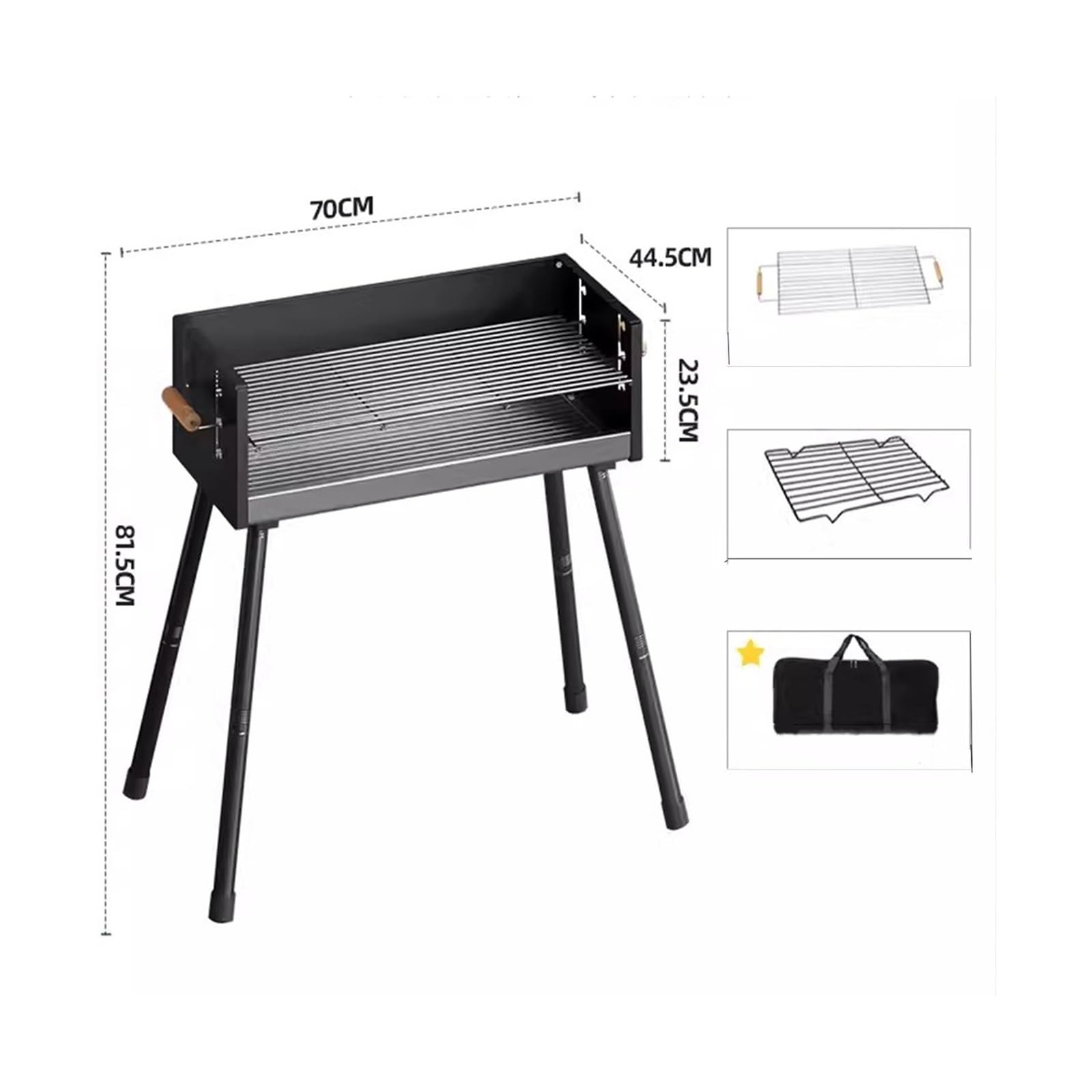 Griglia da Tavolo Griglia for Barbecue Fornello for da Esterno for for Uso Domestico Stufa Portatile Pieghevole