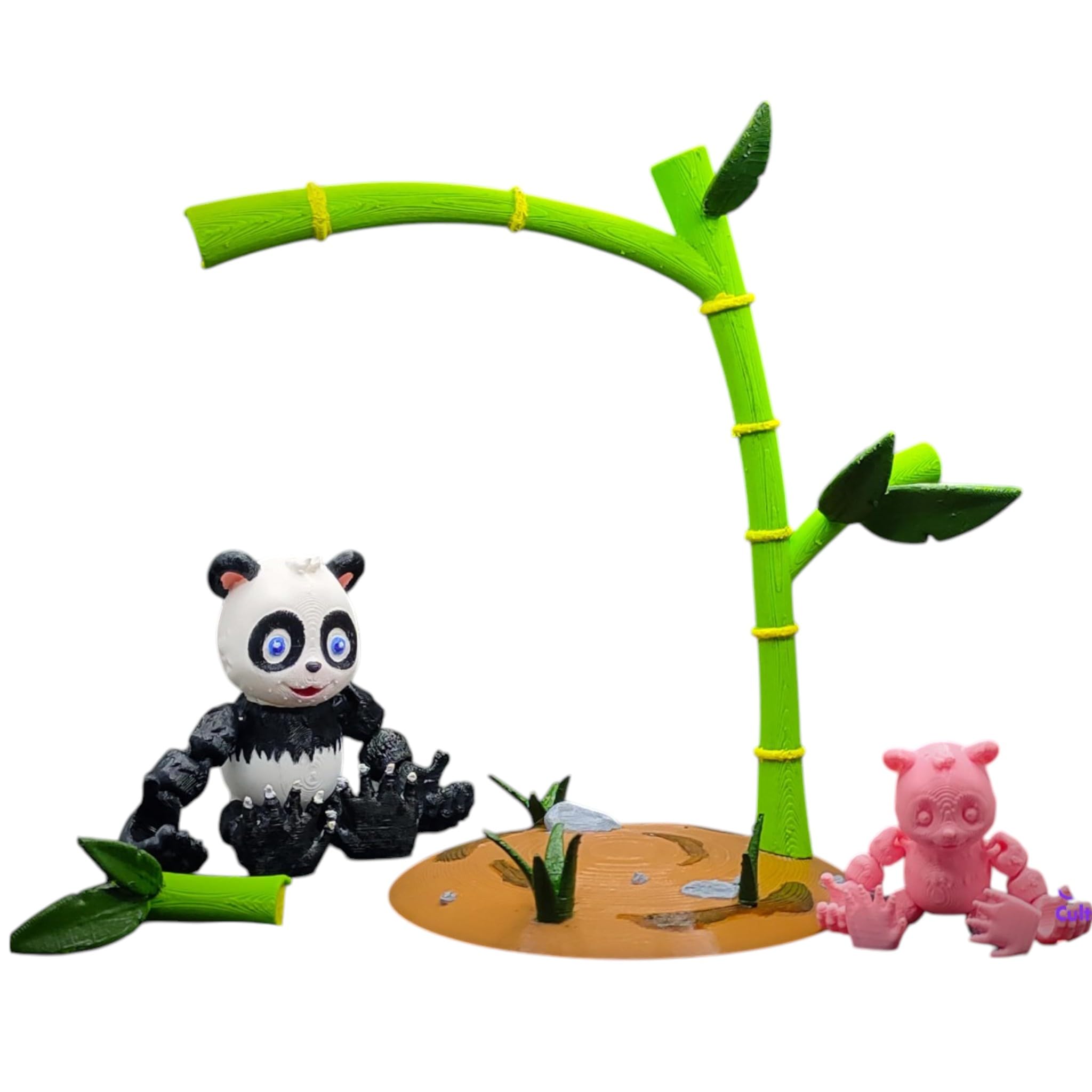 Amazon.com: Articulated Panda Collectible Figurine - Detailed