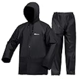 Rain Suits for Men Ultra-Lite Waterproof Protective Rain coats Rain Gear Workwear Fits Men Women
