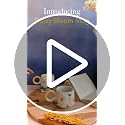 Image of WEAVING HOMES Daisy Bloom Mug 250 ML Handmade Ceramic Mugs Gift to Best Friend Coffee /Tea /Milk /Green Tea /Cold Coffee Mugs /Cup Microwave Safe & Dishwasher Safe (Set of 1)