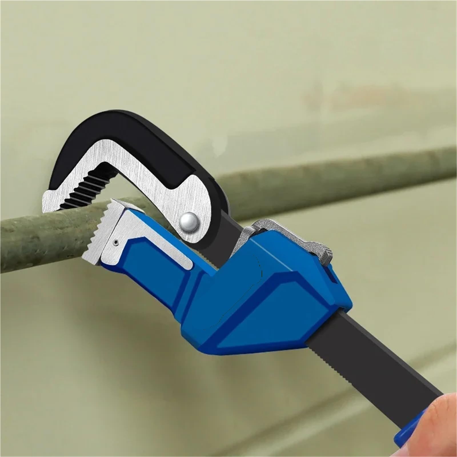 Llave de tubo ajustable, alicates de fontanero, herramienta de fontanería Universal for grifo de baño, llave inglesa