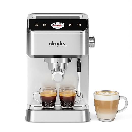 20 Bar Espresso Machine w/Frother, 1.8L Water Tank - $99.99