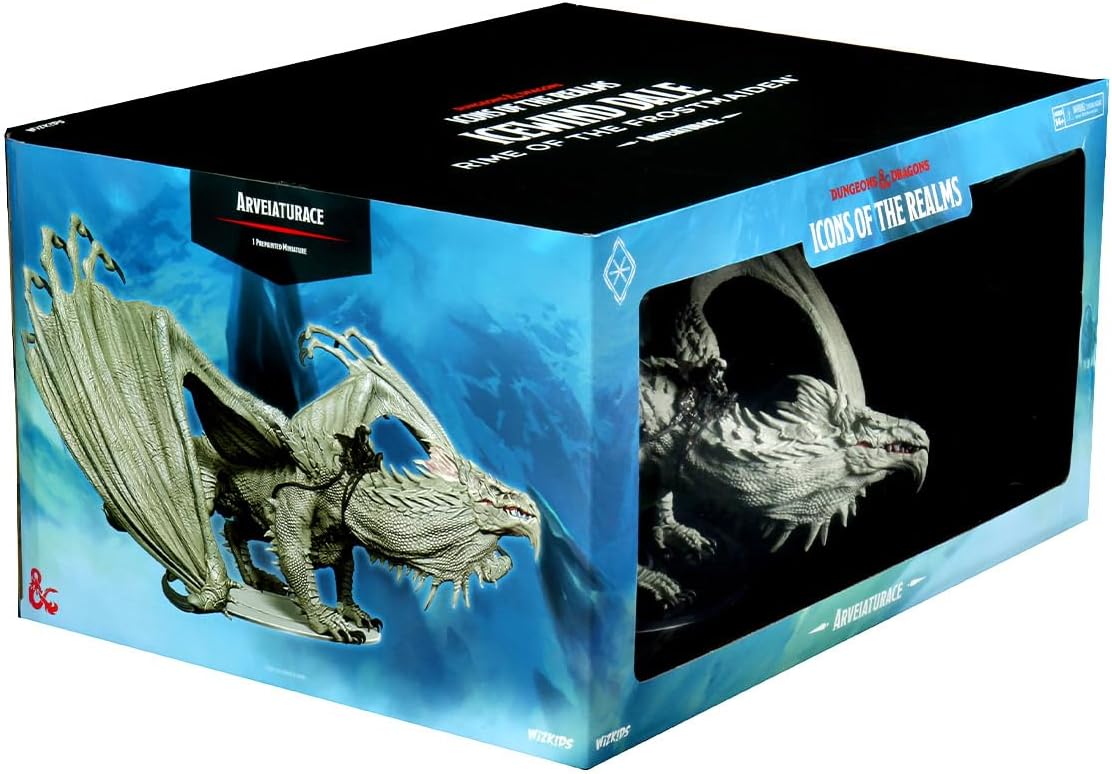 WizKids D&D Icons of The Realms Rime of The Frostmaiden: Arveiaturace Premium Set Figure