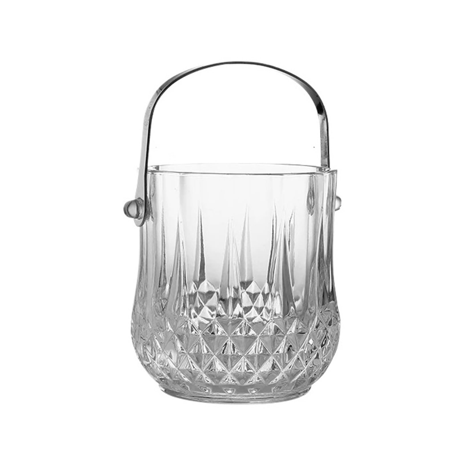 Ice Buckets Glass Ice Bucket Perfect for Camping or Chilling Drinks