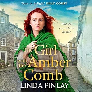 The Girl with the Amber Comb Audiolibro Por Linda Finlay arte de portada