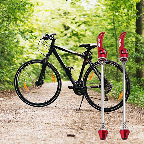 CLISPEED Conjunto de Espeto de Bicicleta de LiberaÃ§Ã£o RÃ¡pida Qr Conjunto de Eixo de TitÃ¢nio Ultr