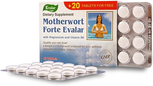 Miniatura 3 de Motherwort Forte de Evalar Siberian Herbs 40 pestañas