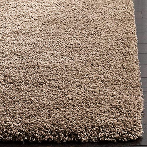 Image of Urban Modern Decor Featuring Soft Shaggy Carpet & Rug for Your Bedroom and Livingroom [Size- 2x6 feet & Color-Beige].