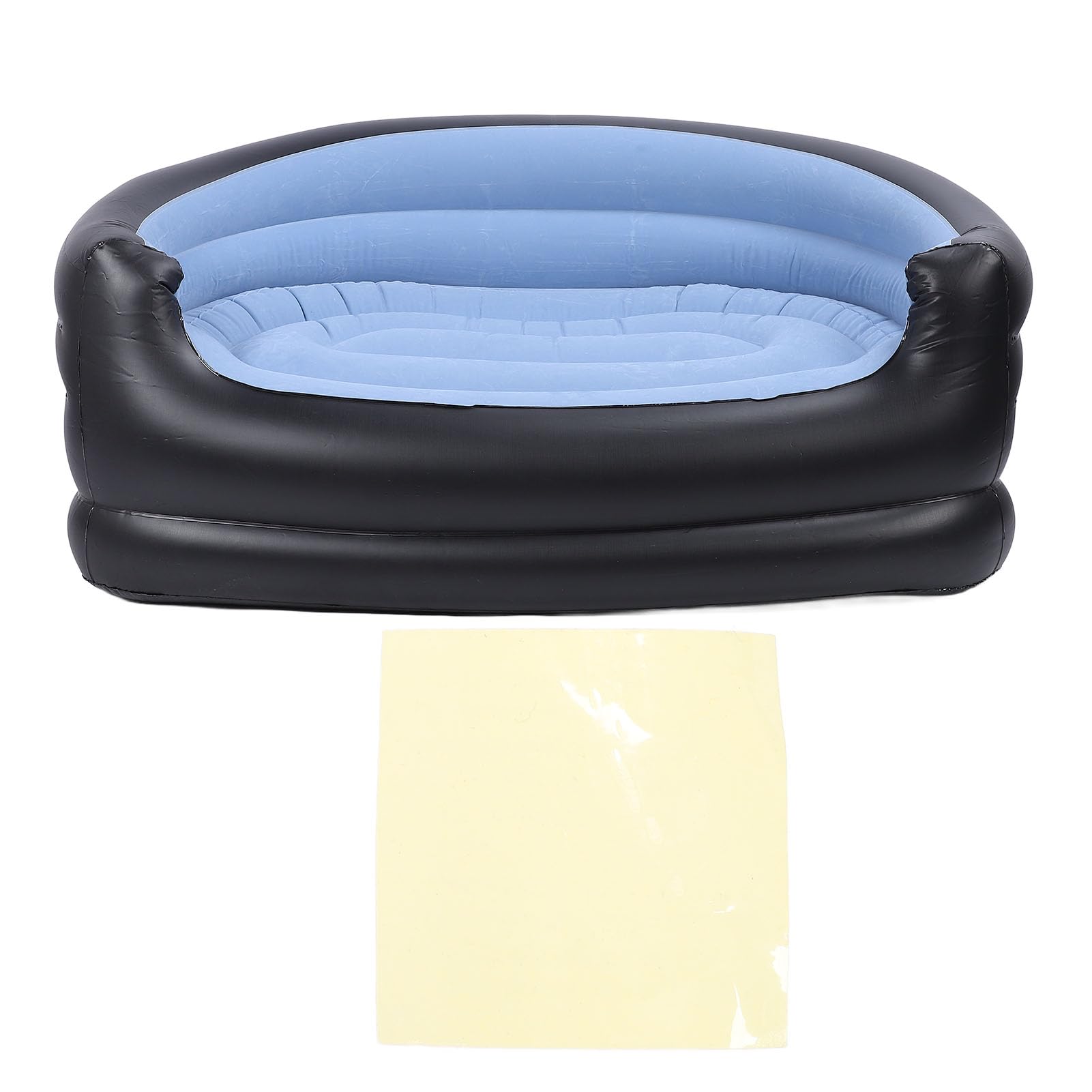 Nadmuchiwana kanapa na zewnątrz, dmuchana kanapa, przenośny dmuchany fotel, wygodny dmuchany fotel, wodoodporny dmuchany materac, nadmuchiwana sofa, krzesło kempingowe (1)
