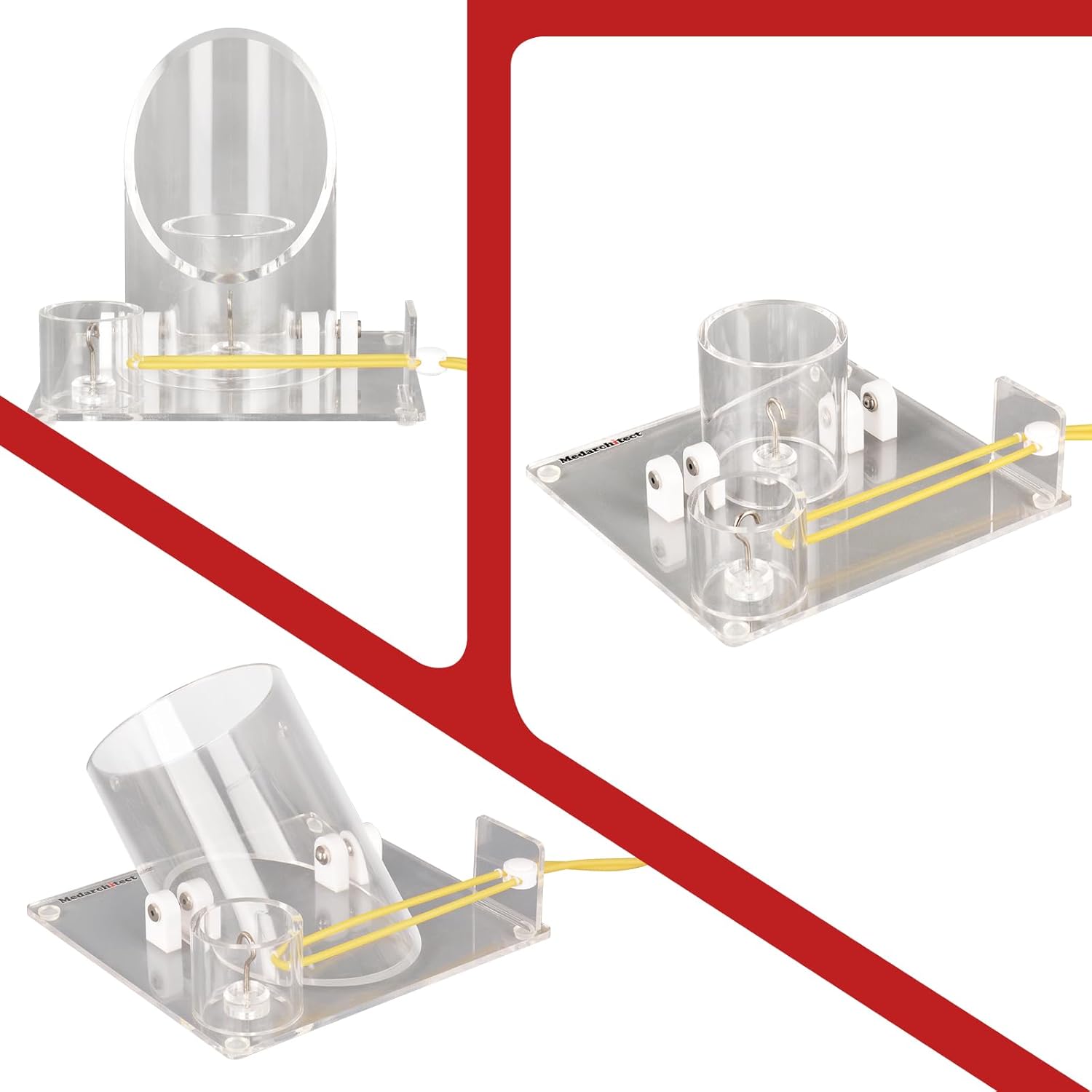 Medarchitect Surgical Knot Tying Practice Kit, Suture Simulator Tool for Medical Students, Master Knotting Techniques with Magnetic System, Versatile Training for Deep Structure
