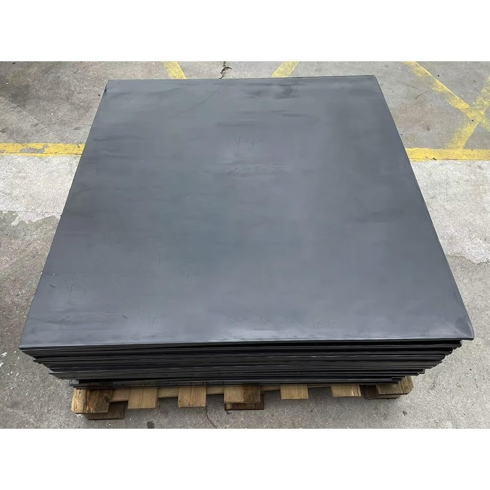 Arkusz polioksymetylenowy POM Czarny o grubości 150x150 mm i 3-30 do części obróbki CNC(20mm Thickness)