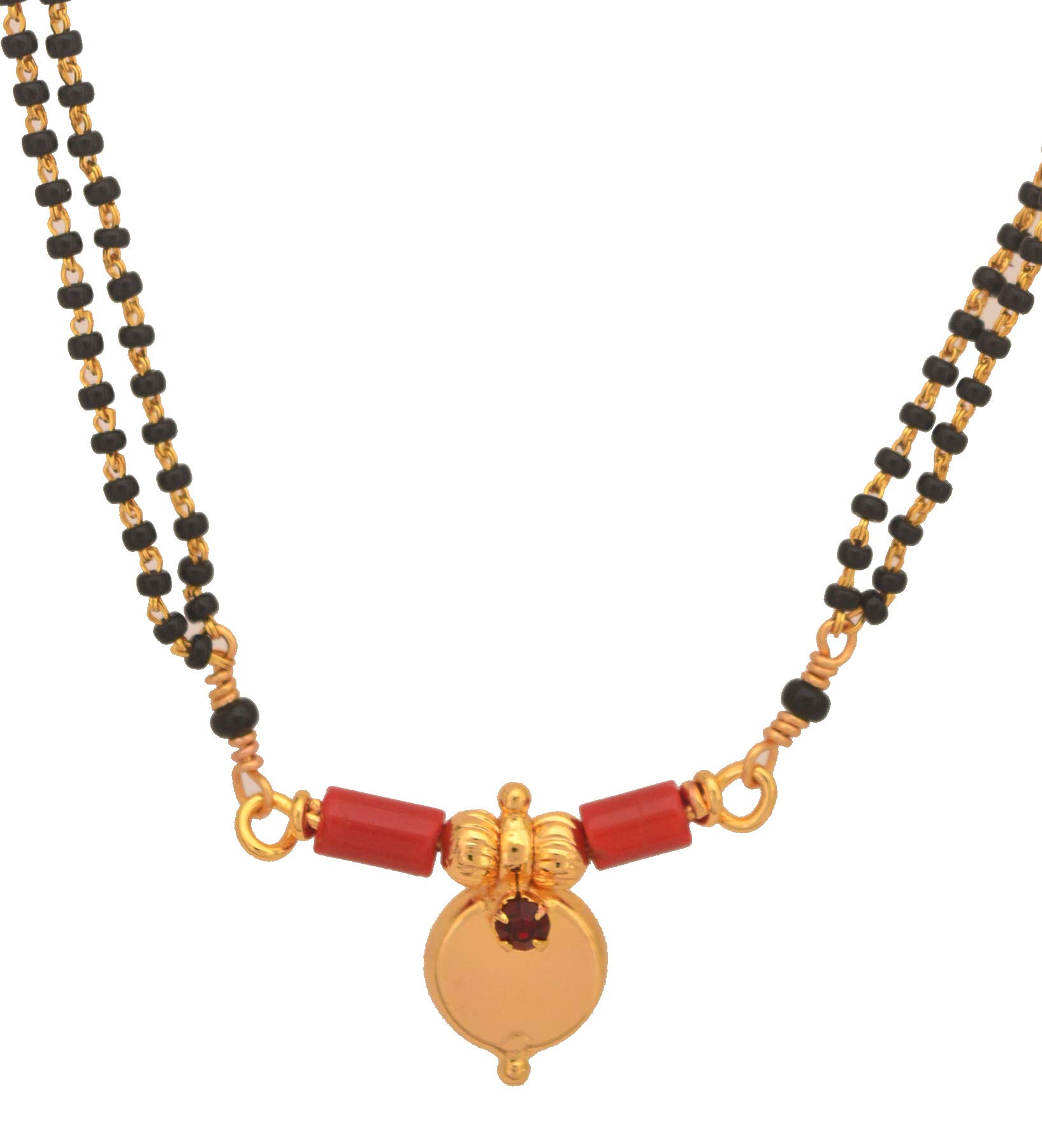 Radhas Creations Mangalsutra Karimani 24" with Vati for Women (Black) (B07DT3P2HL) Amazon Price History, Amazon Price Tracker