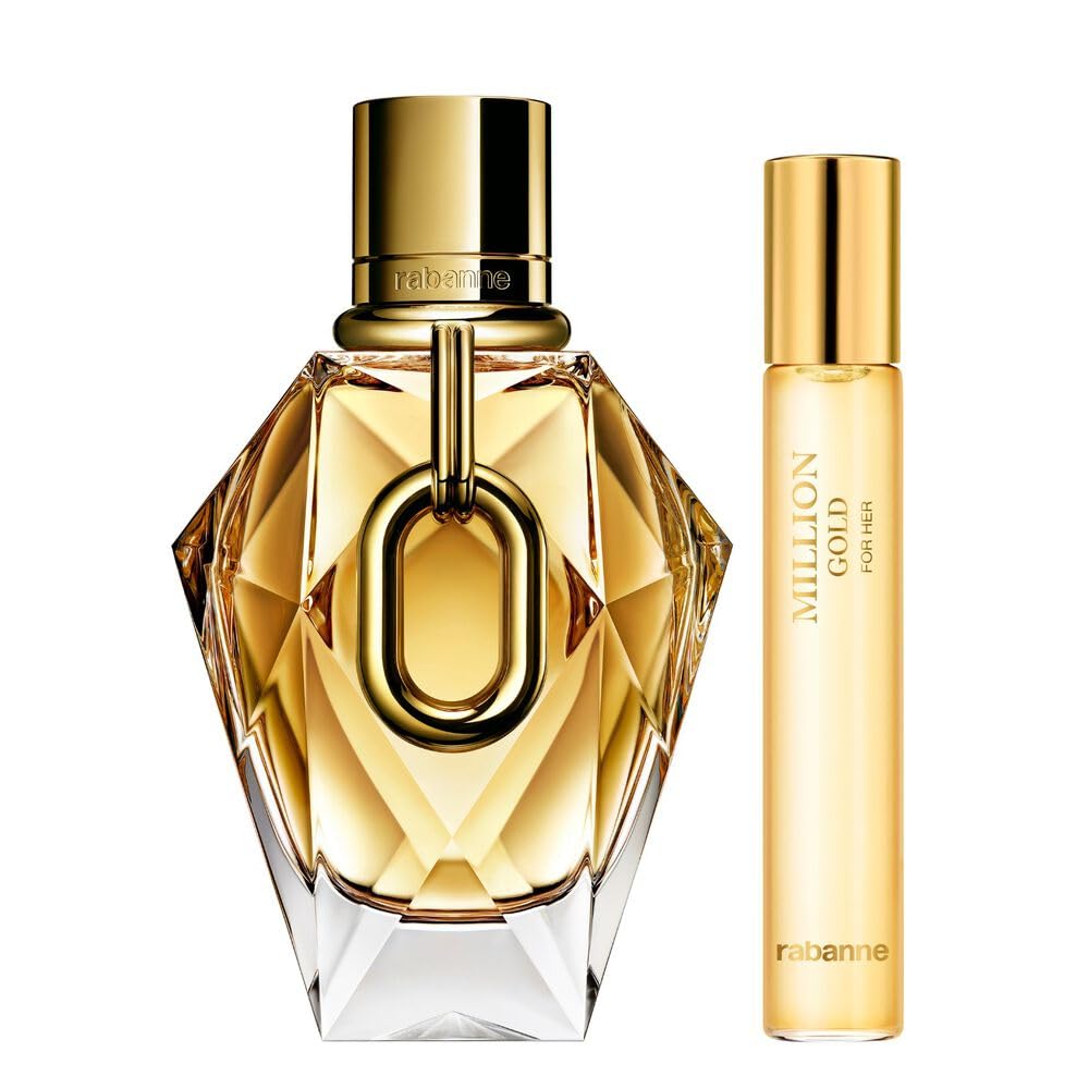 Paco Rabanne Million Gold Eau de Parfum, 90 ml, Travel Set