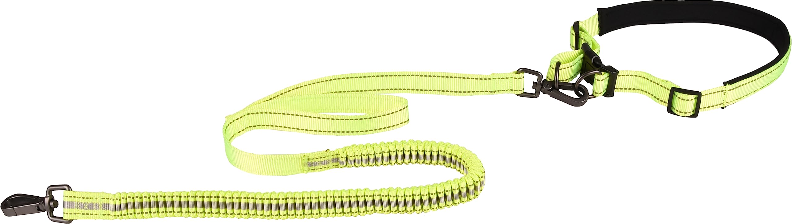 Flamingo JOG.LEASH+WAIST BELT DIRAN M LEASH 118CM / BELT 76-100CM