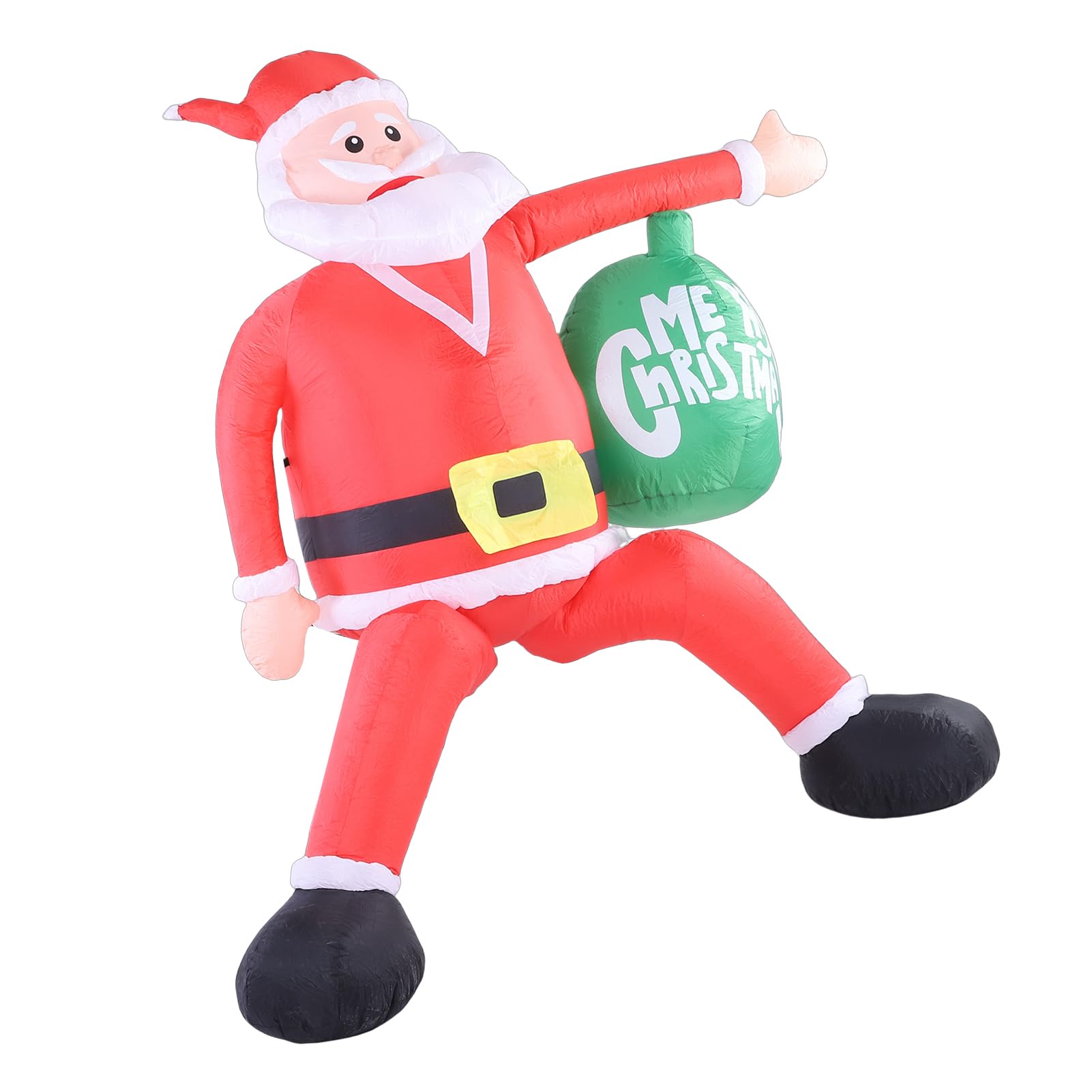 Decorazione di Babbo Natale Gonfiabile da 8 Piedi, con Luci a LED