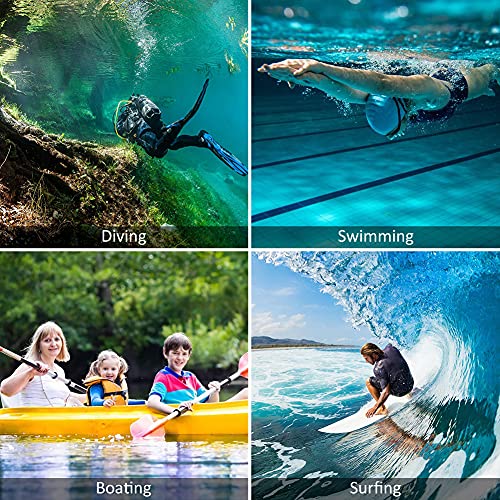 Underwater Camera Waterproof Digital Camera Full HD 1080P 30 MP Video Recording 2.7 inch Screen 16X Digital Zoom 10FT Waterproof Camera for Snorkeling - Thumbnail 2