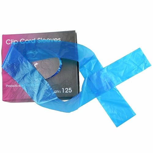 Miniatura 3 de Cubiertas de cordón de clip de tatuaje, 125 piezas desechables para tatuajes, fundas de cordón, suministros de barrera limpia para cable de