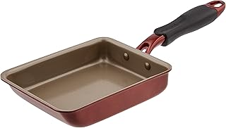 エバークック 卵焼き 13×18㎝ オール熱源対応(IH対応) evercookα(エバークック アルファ) PFOA PFOS フリー ワインレッド 2年保証 ドウシシャ