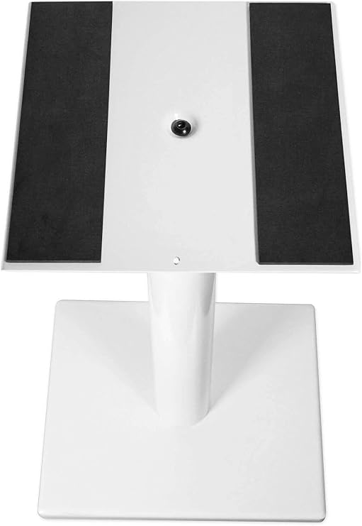 Rockville Pair RS29W V2 29-Inch Steel Bookshelf Speaker/Studio Monitor Stands, 60 lbs Capacity, Anti-Vibration Foam, Cable Management, for Home Audio and Studio Monitoring