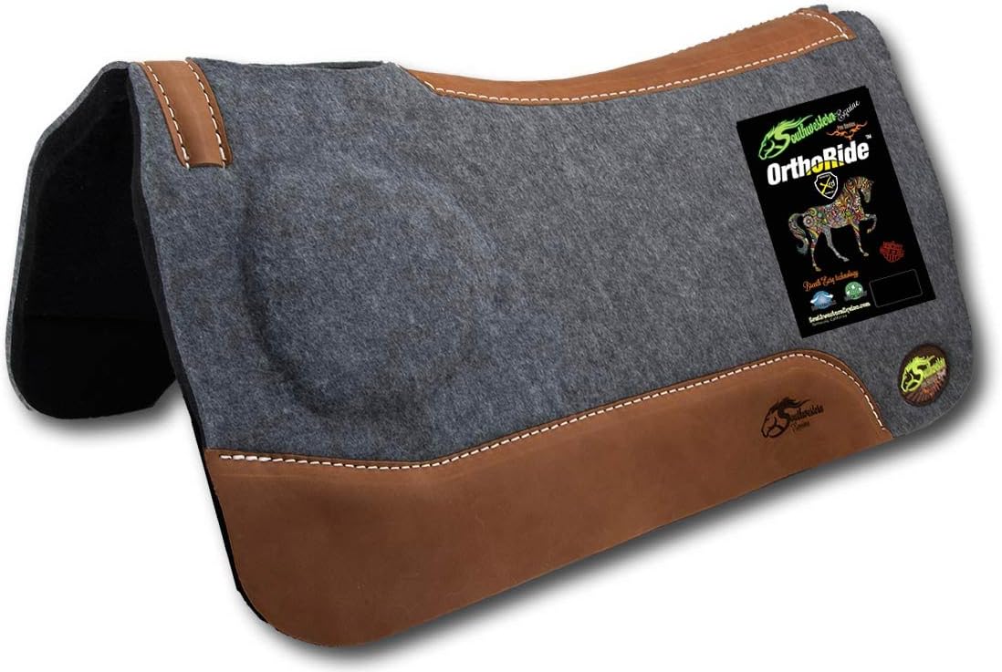 Southwestern Equine OrthoRide Correction Saddle Pad 1" Made in USA