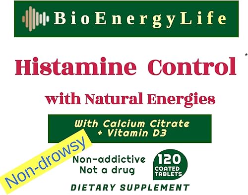 Miniatura 7 de BioEnergyLife Control de histamina con energías naturales - 120 tabletas - con frecuencias naturales de enzimas HNMT y DAO para ayudar a controlar