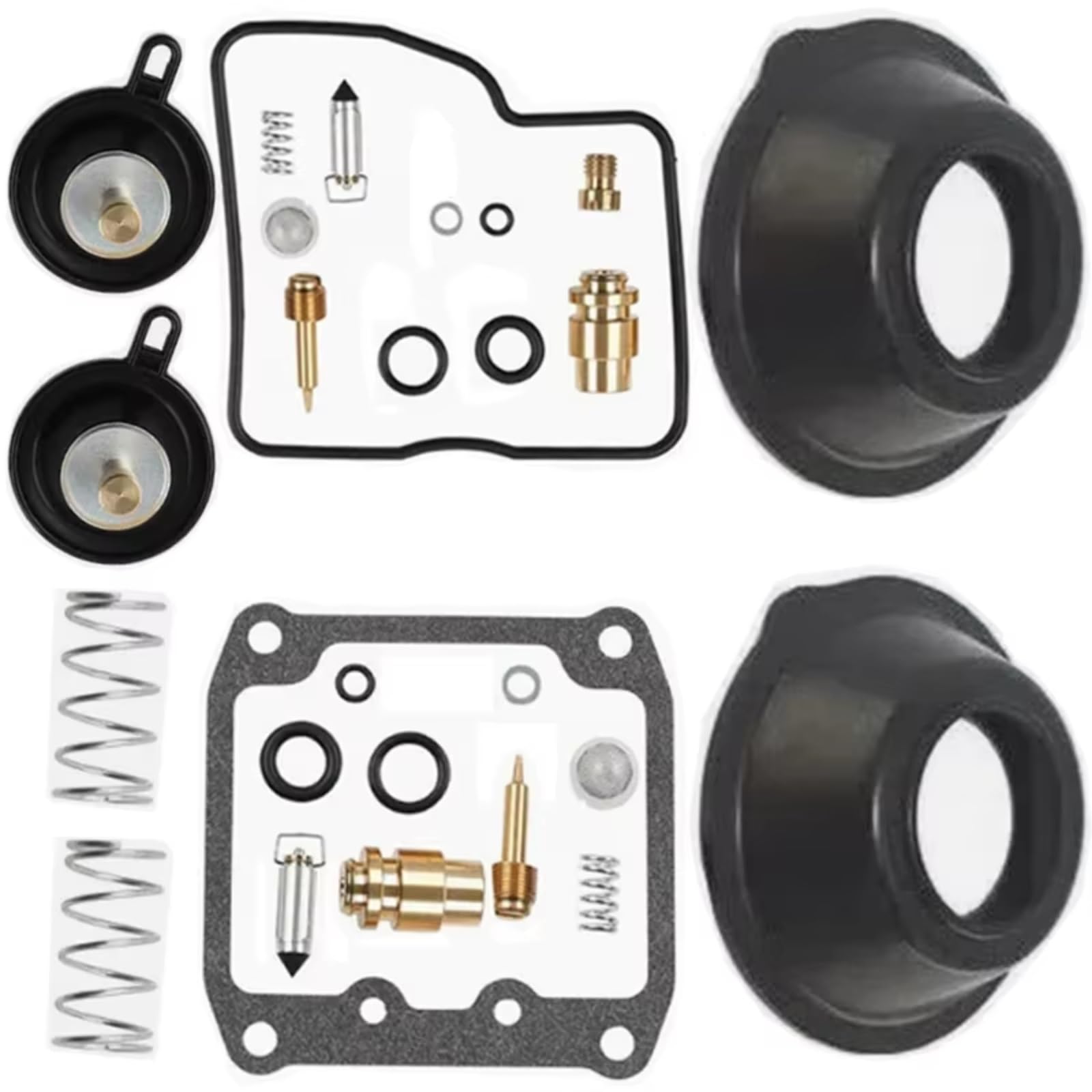 Kit De Reparación De Carburador De Motocicleta para Suzuki para VS1400 VS 800 1400 VS800 VS800GL VZ800 Kits Reconstrucción Chorros Mantenimiento Kit Reparación Carburador(Set 2)