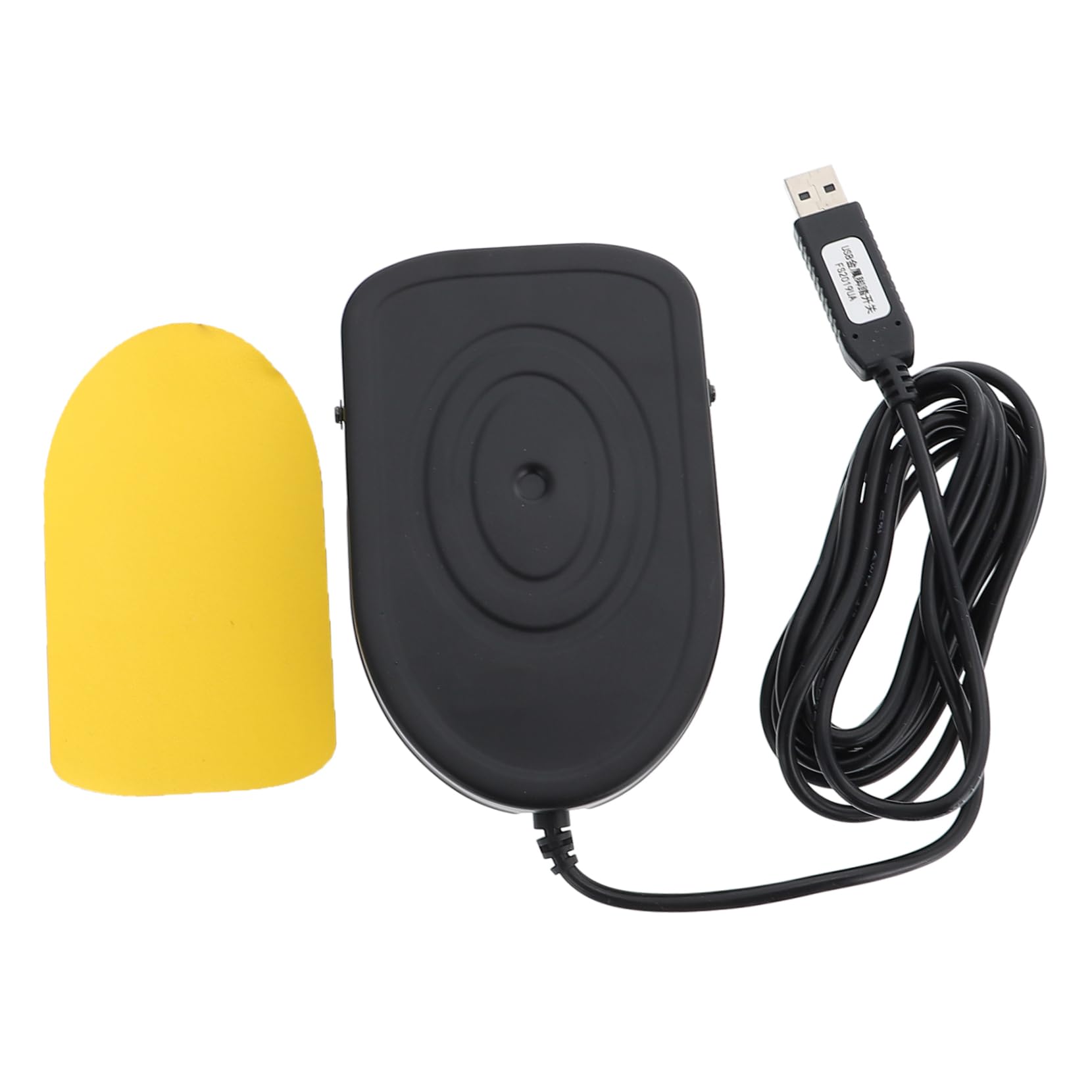 FUNOMOCYA Foot Pedal Supply Transcription Foot Pedal Macro Pad Iron Material 150kg Weight Capacity Random Color