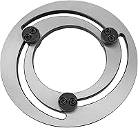 Vista 4 de Anillo de mandíbula suave de 8 pulgadas, anillo de mandíbula suave ajustable de 3 mandíbulas, herramienta de corte de torno CNC central para tornos