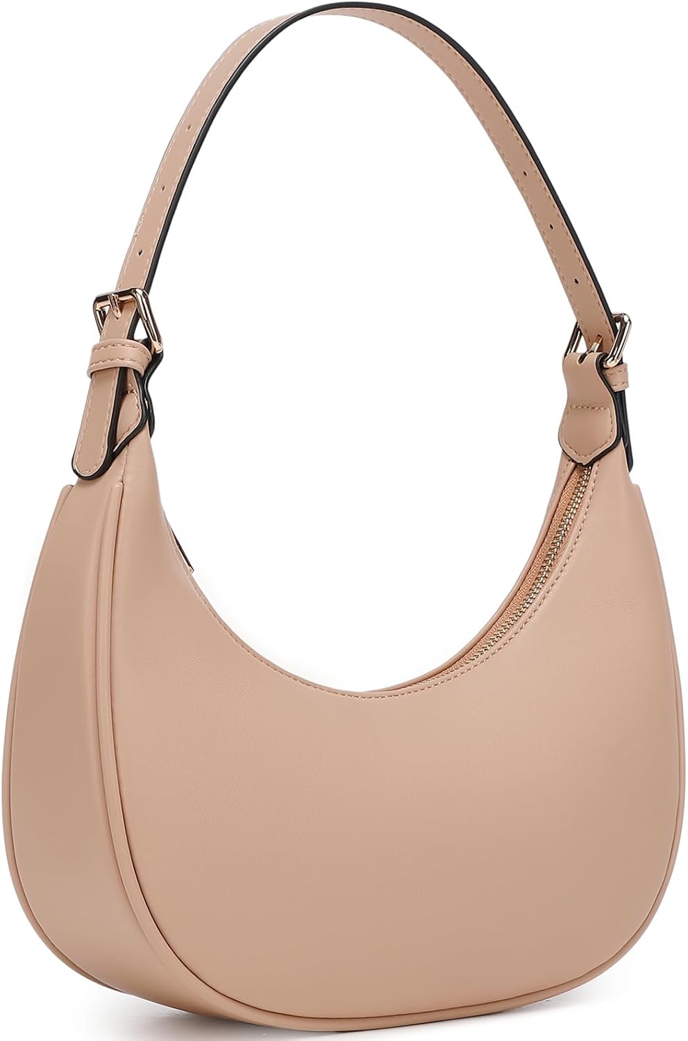 Fashion Small Crescent Underarm Shoulder Bag for Women Trendy Purse Hobo Handbags Clutch Crossbody Bag - Image 2