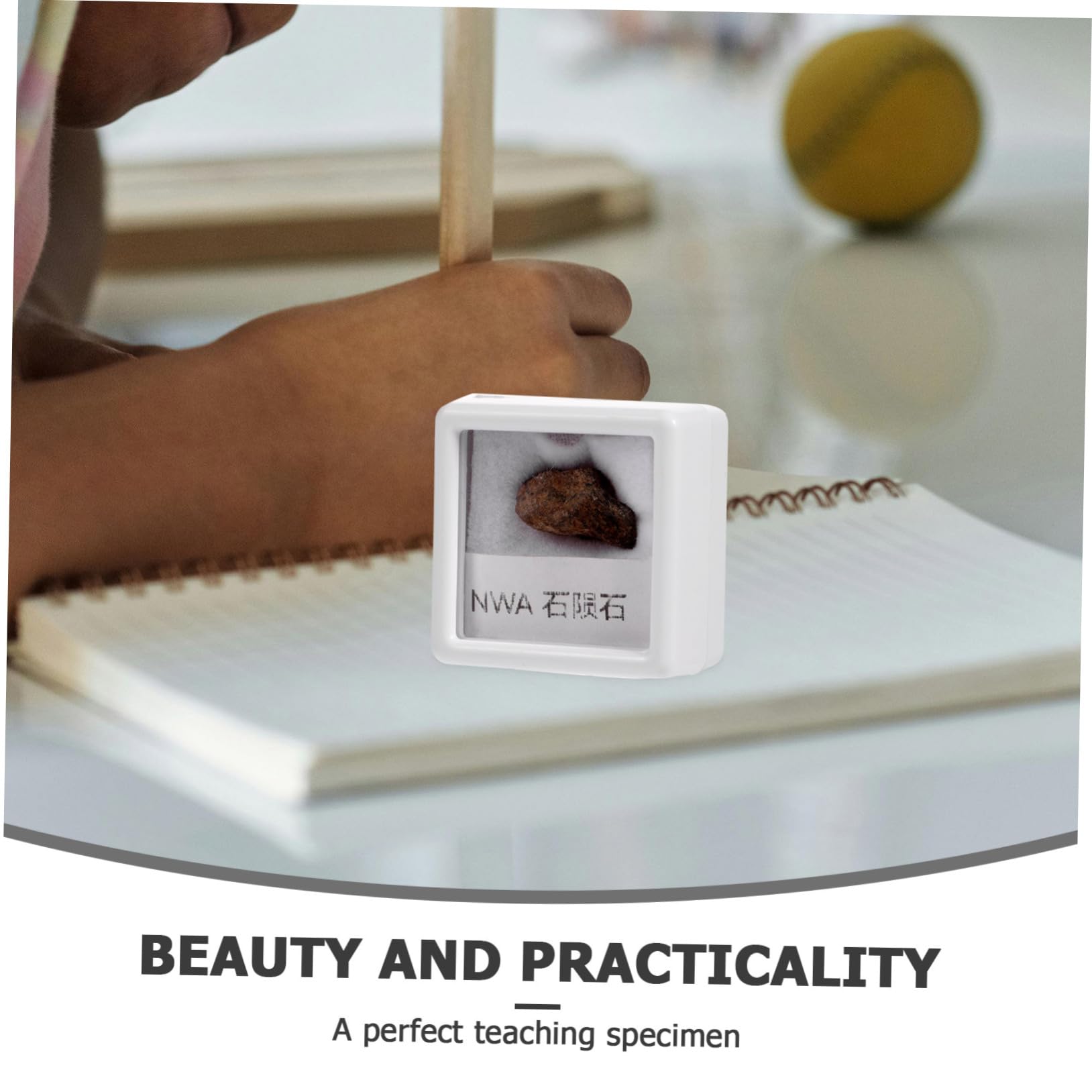 KICHOUSE Meteorite Specimen Classroom Teaching Meteorite Olive Meteorite Irregular Stone Specimen Meteorite Rock Meteorite Decor Irregular Meteorite Teaching Stone Specimen Meteorite Sample