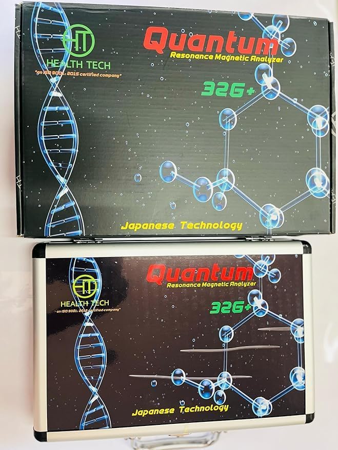 Quantum Resonance Magnetic Analyzer 32G+ | 5G-Supported Full Body Health Checkup Machine | Latest 2-in-1 Diagnostic Technology | Body Scanner | Health Analyzer | Biofeedback Machine | Wellness Device | Home & Clinic Use | Holistic Health | Alternative Medicine | Naturopathy | Accurate Body Scan | Personal Health Monitor | Self-Care Device | Fitness Tracker