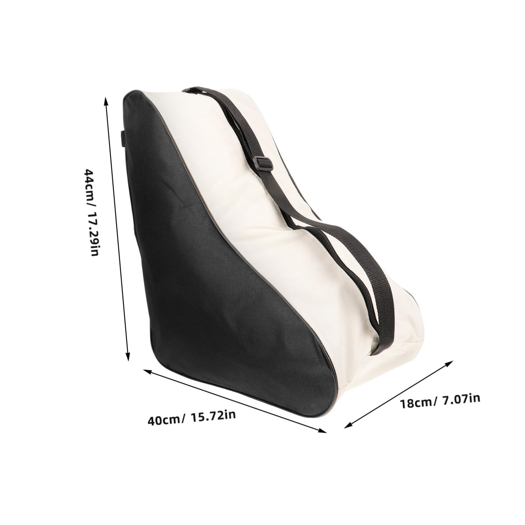 Abaodam Bolsa para patines resistente al desgaste, práctico soporte para patines de diseño simple para un fácil uso y limpieza de transporte